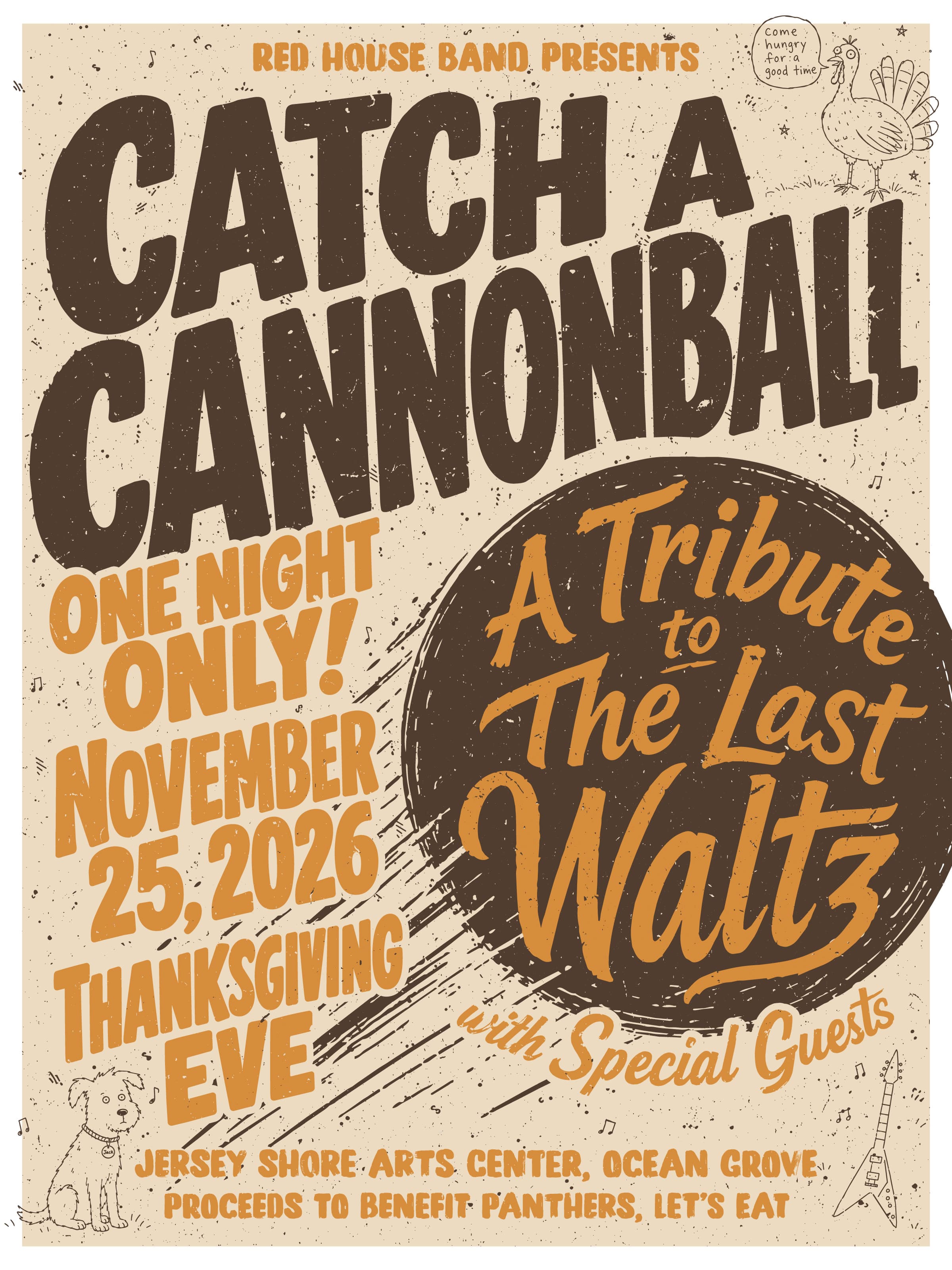 Catch a Cannonball event poster
